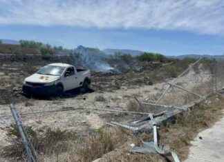 Incendio provocado por sexagenario en aeropuerto de Ramos Arizpe ncendio-provocado-por-sexagenario-en-aeropuerto-de-ramos-arizpe