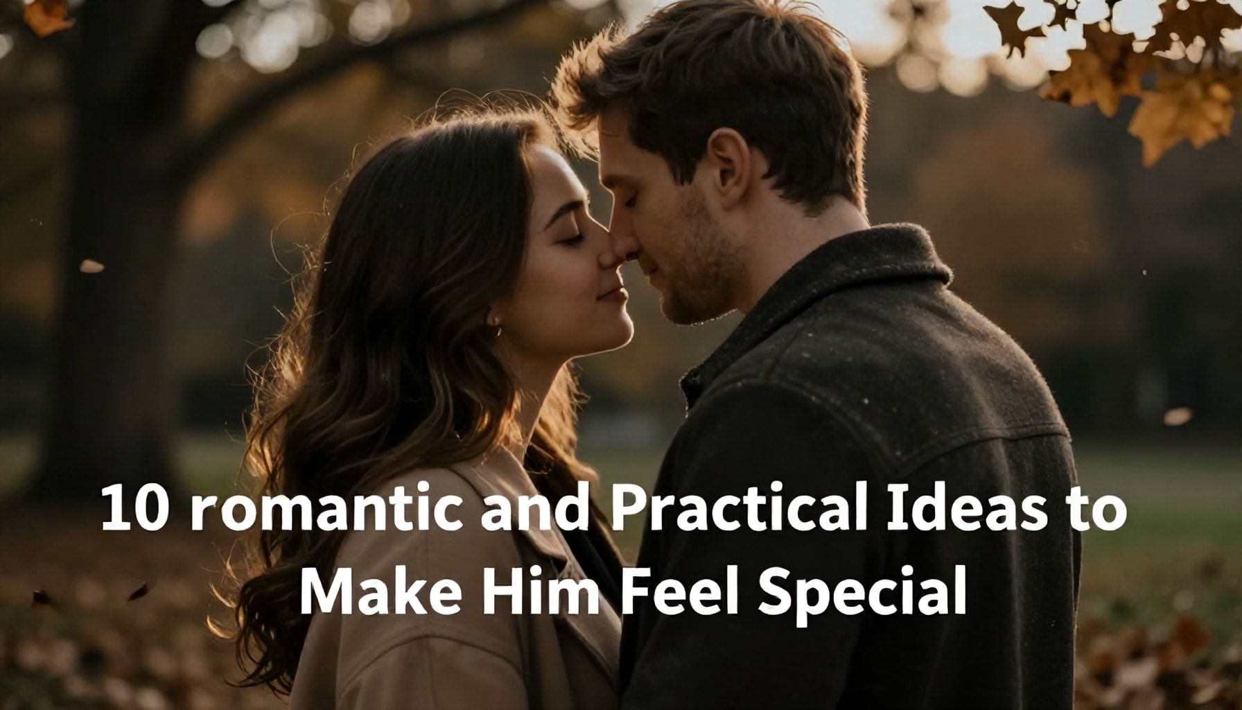 10 ideas románticas y prácticas para hacerle sentir único*