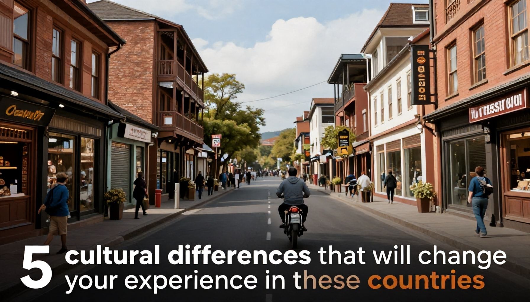 5 diferencias culturales que cambiarán tu experiencia en estos países*