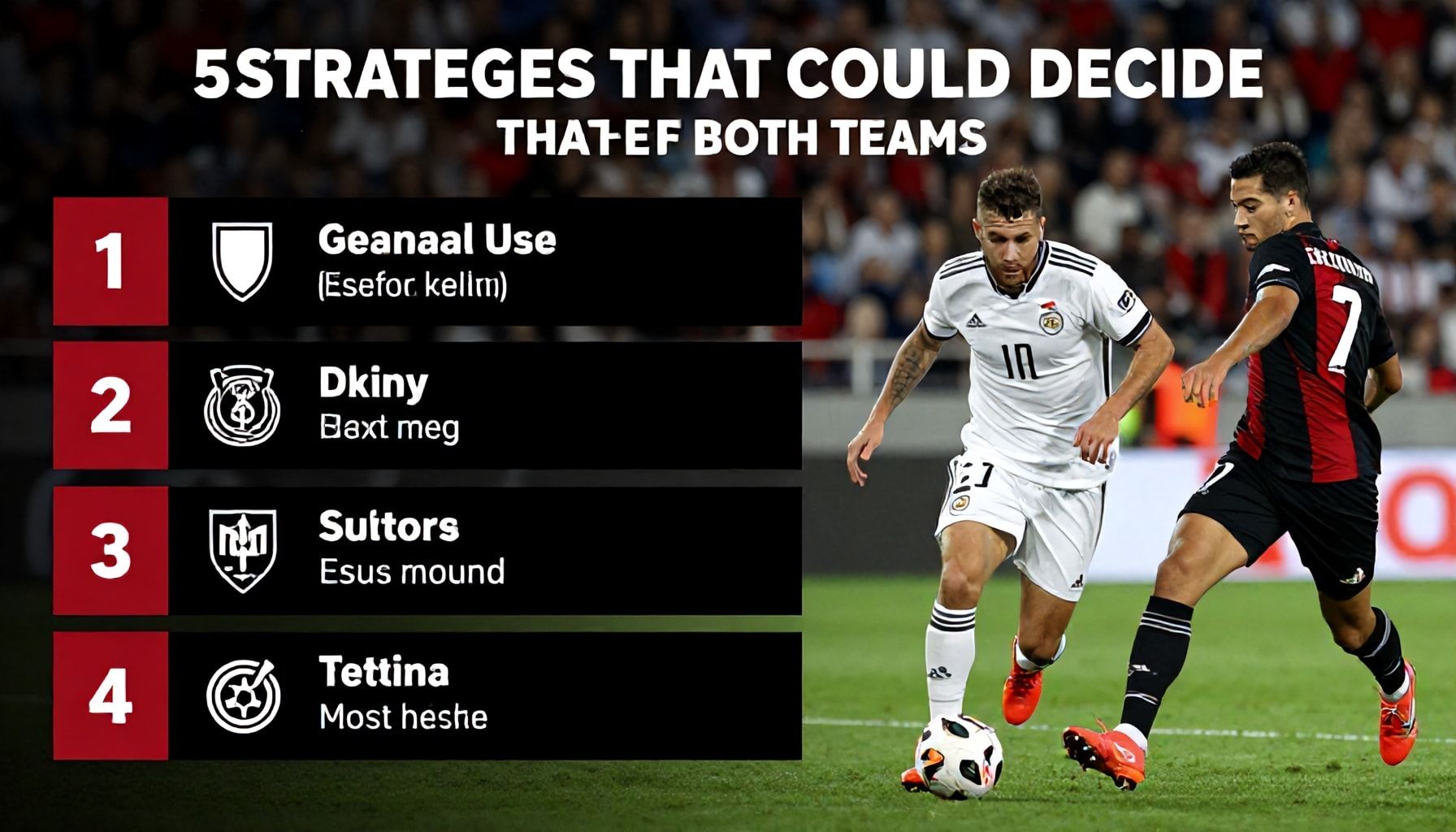 5 estrategias que podrían decidir el destino de ambos equipos*