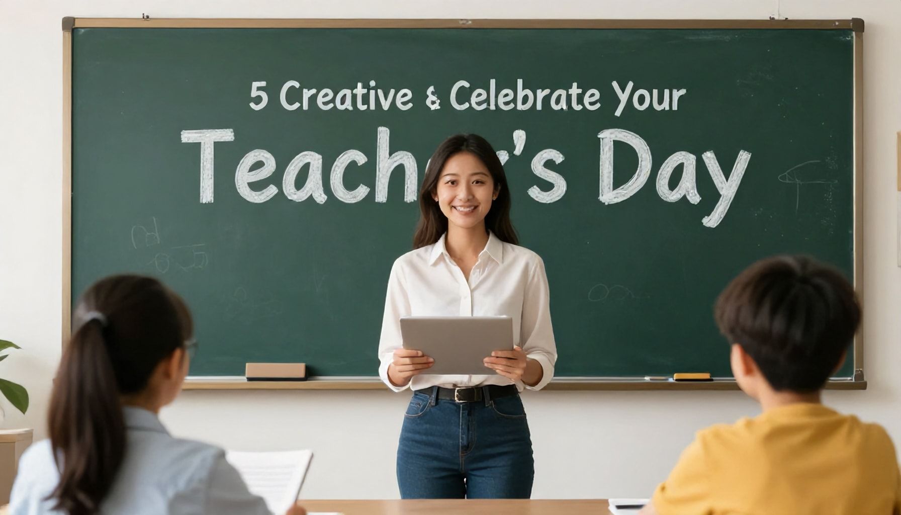 5 formas creativas de celebrar a tu profesor favorito este Día del Maestro*