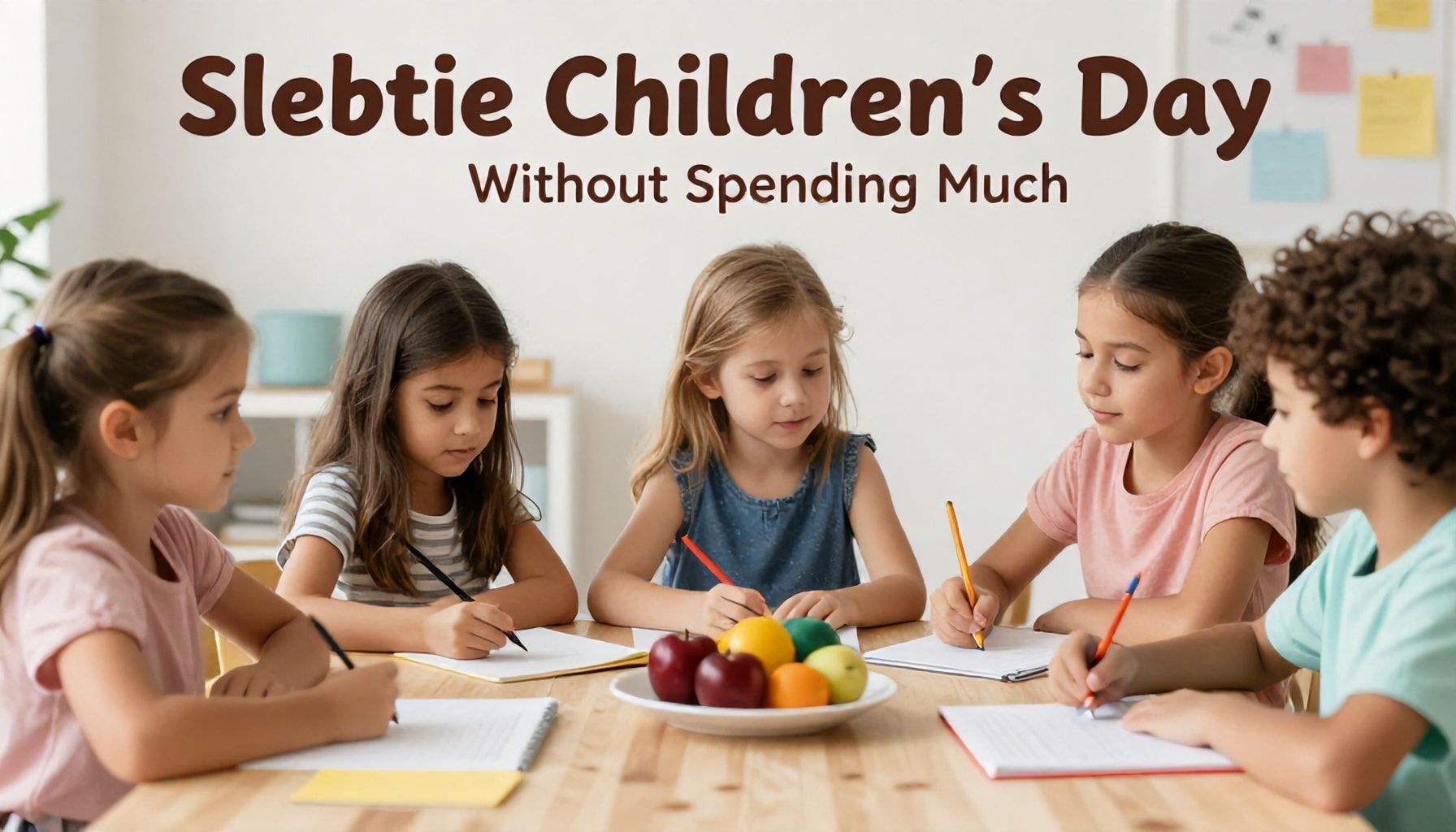 5 formas creativas de celebrar el Día del Niño sin gastar mucho*