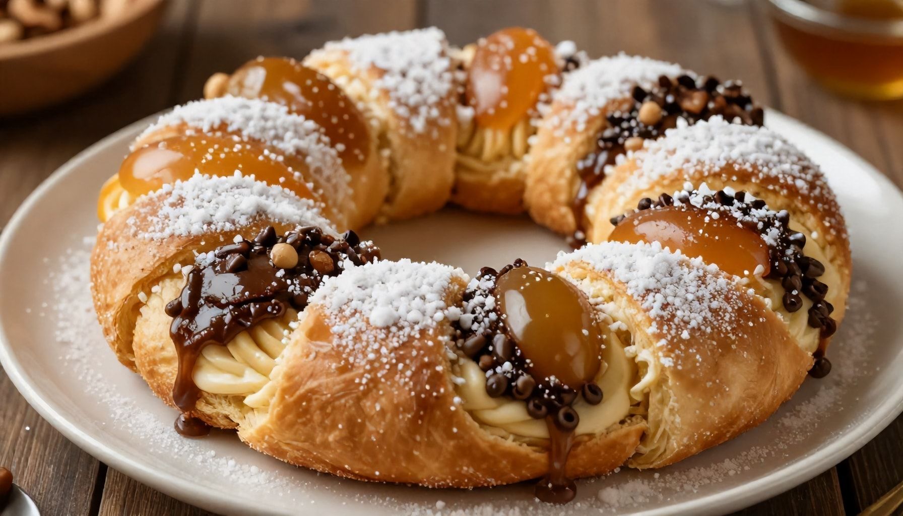 5 formas creativas de disfrutar la Rosca de Reyes más allá del clásico relleno*