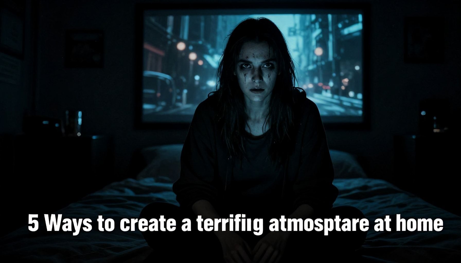 5 formas de crear una atmósfera de terror en casa antes de ver una película*