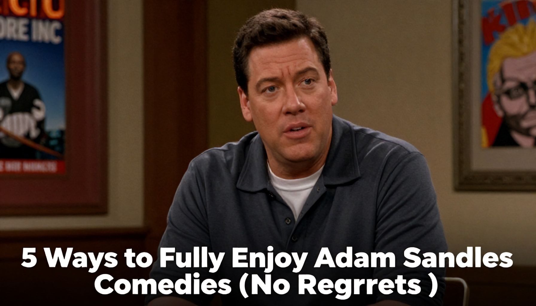 5 formas de disfrutar al máximo las comedias de Adam Sandler (¡sin remordimientos!)*