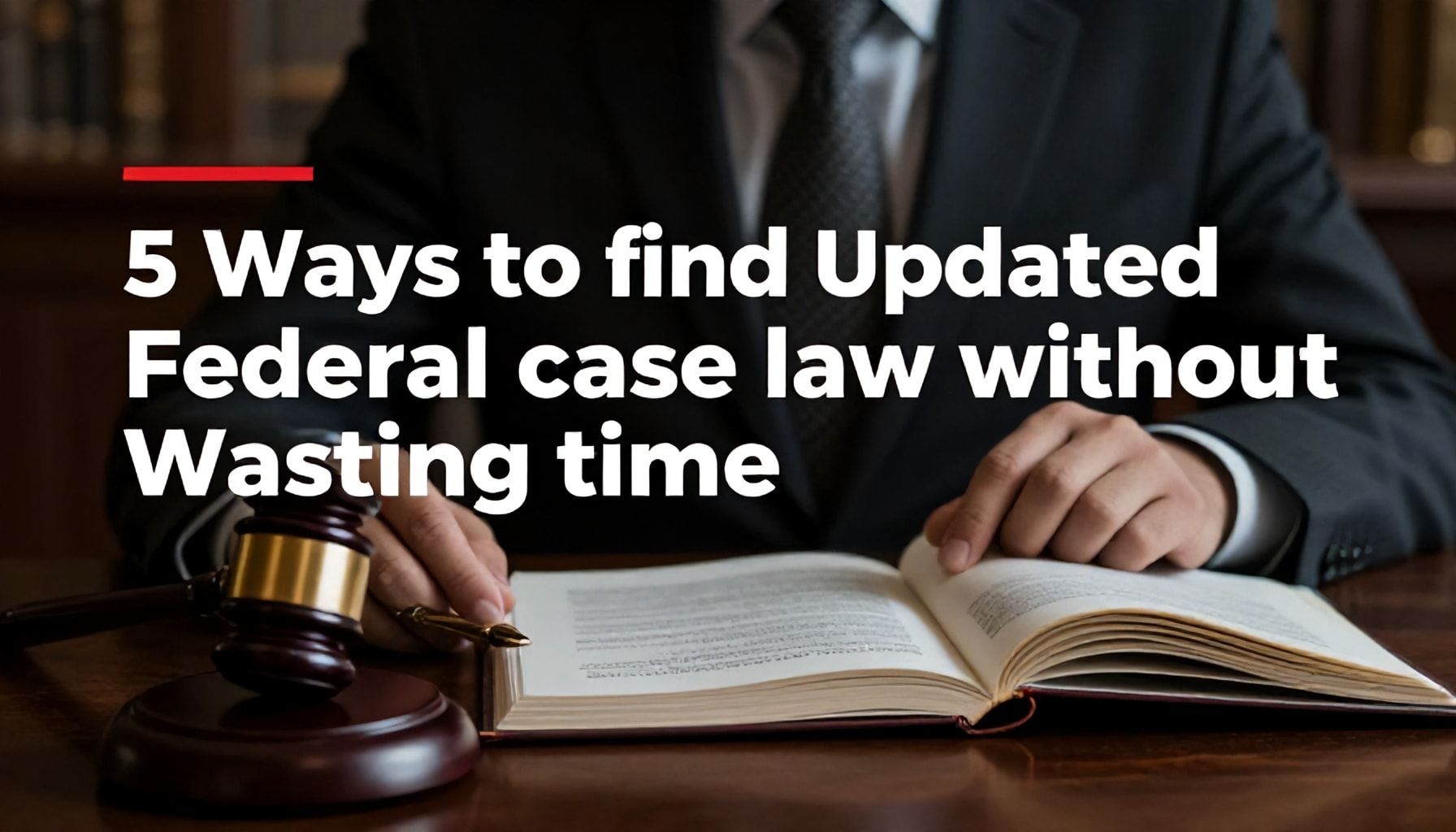 5 formas de encontrar jurisprudencia federal actualizada sin perder tiempo*