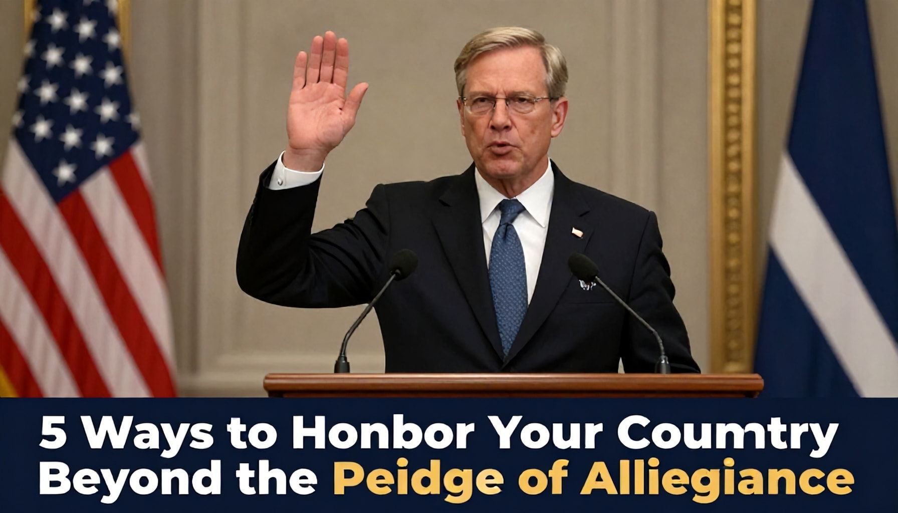 5 Formas de Honrar tu País Más Allá del Juramento a la Bandera*