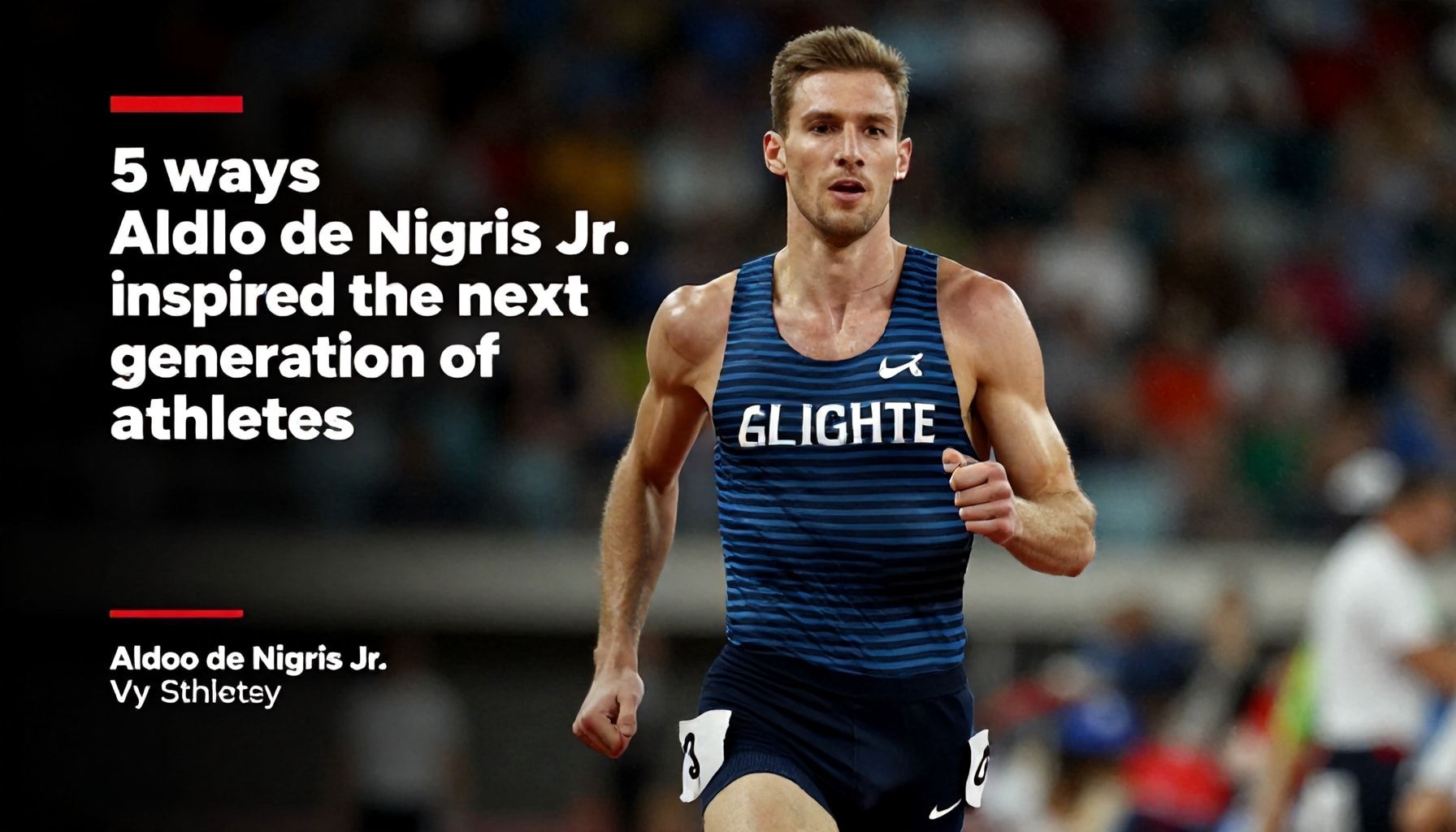 5 formas en que Aldo de Nigris Jr. inspiró a la próxima generación de atletas*