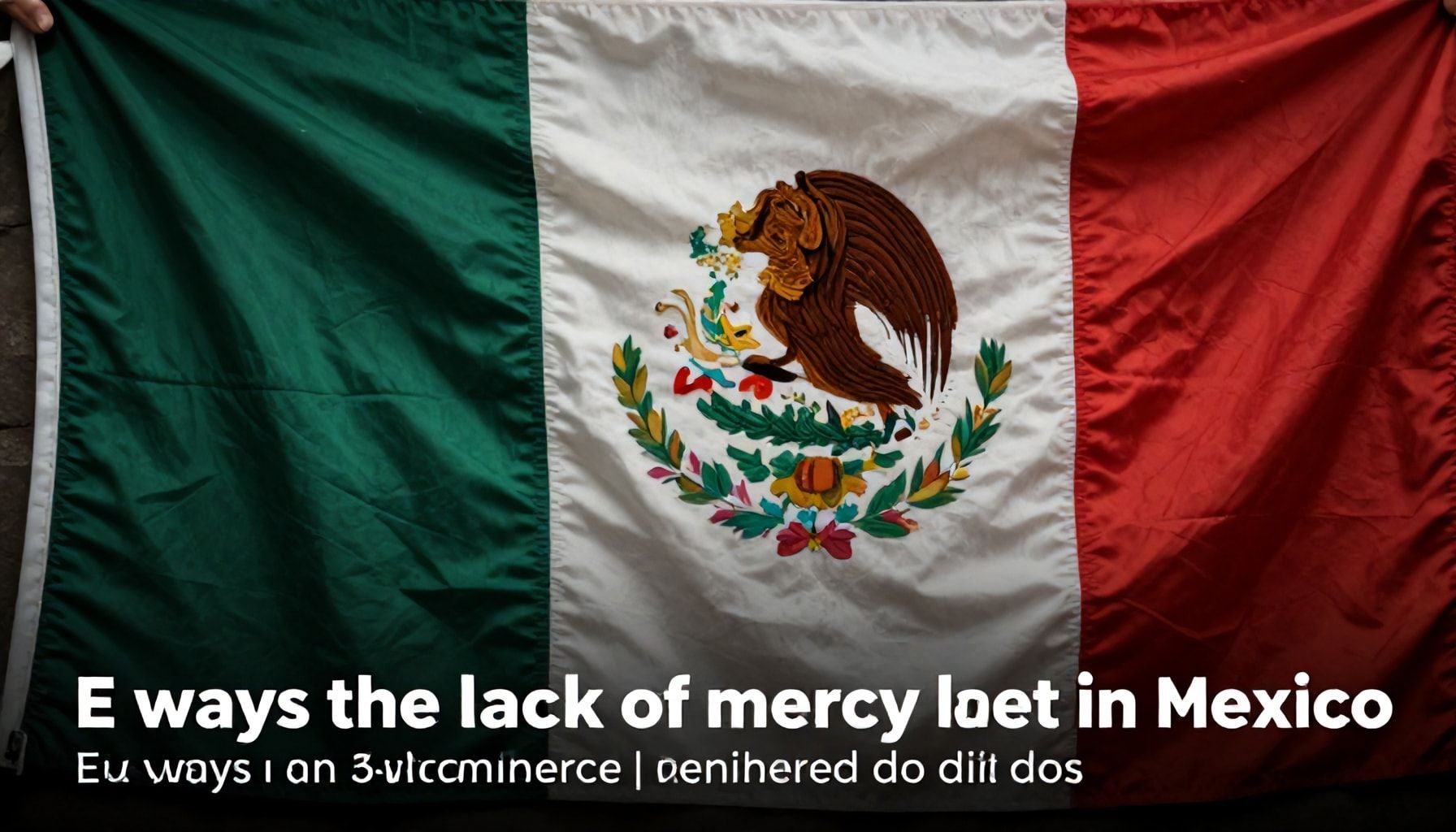 5 formas en que la falta de misericordia define la vida en México*