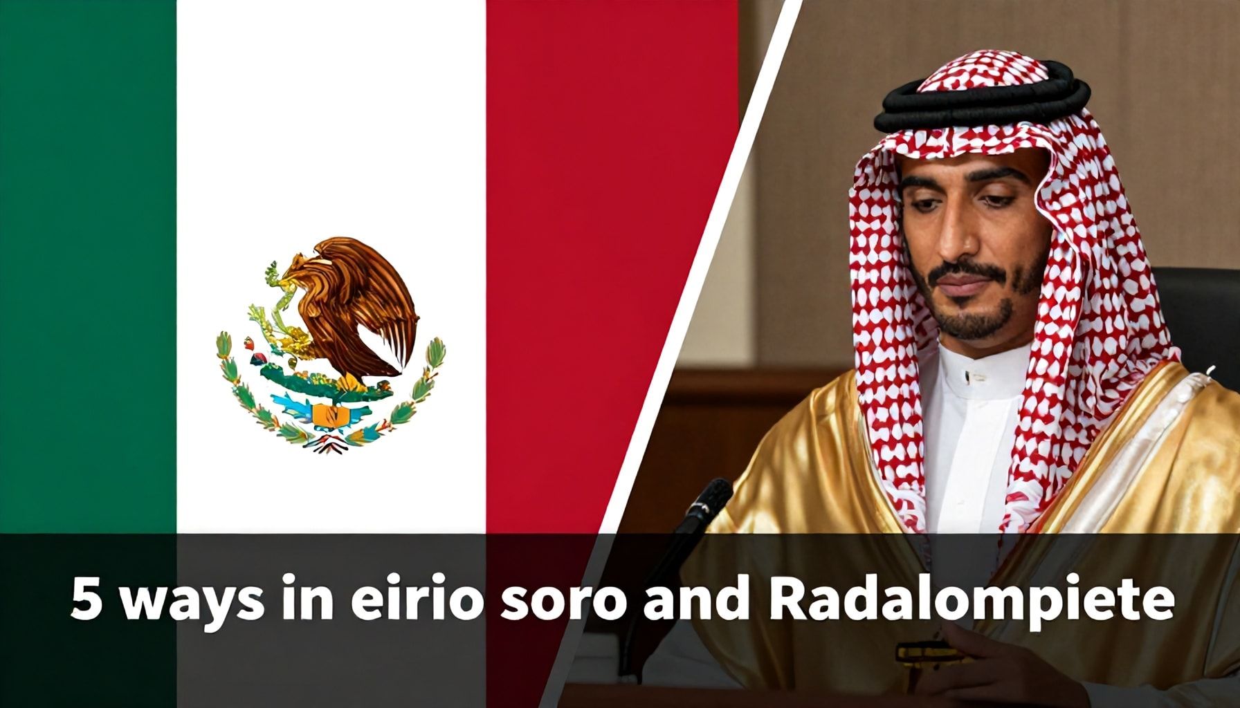 5 formas en que México y Arabia Saudita compiten en el mercado global*