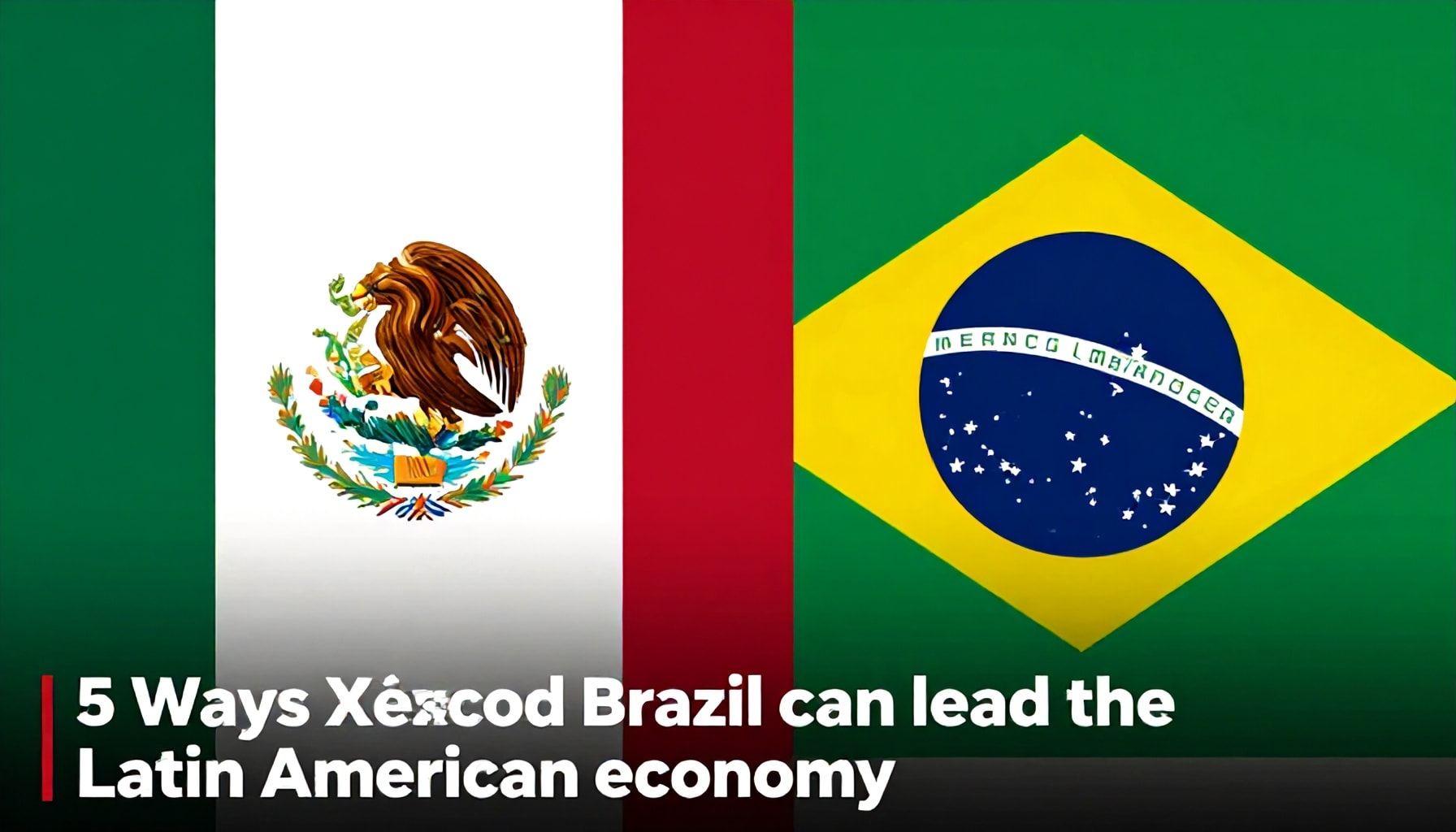 5 formas en que México y Brasil pueden liderar la economía latinoamericana*