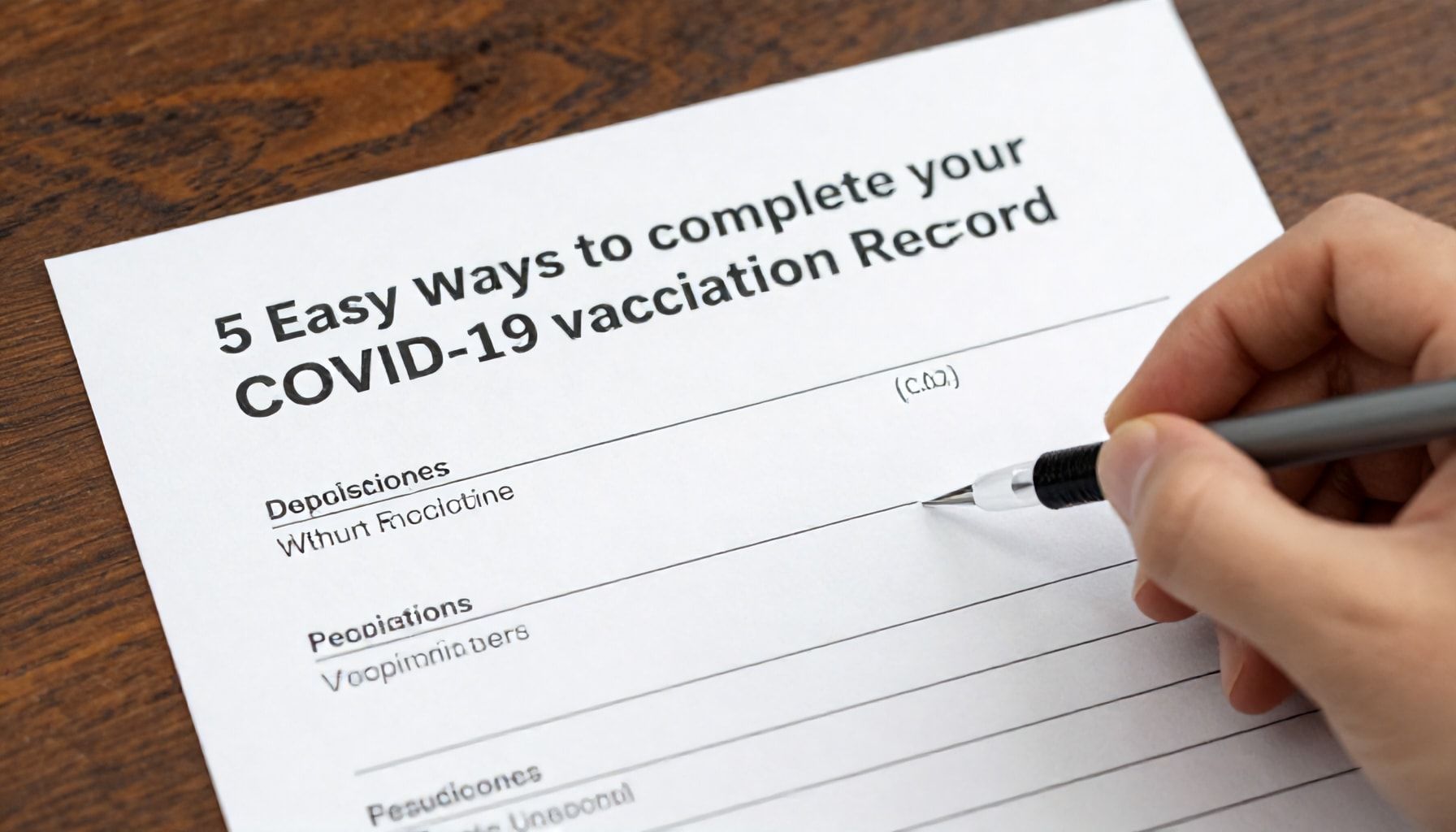 5 formas fáciles de completar tu registro de vacunación contra el COVID-19 sin complicaciones*