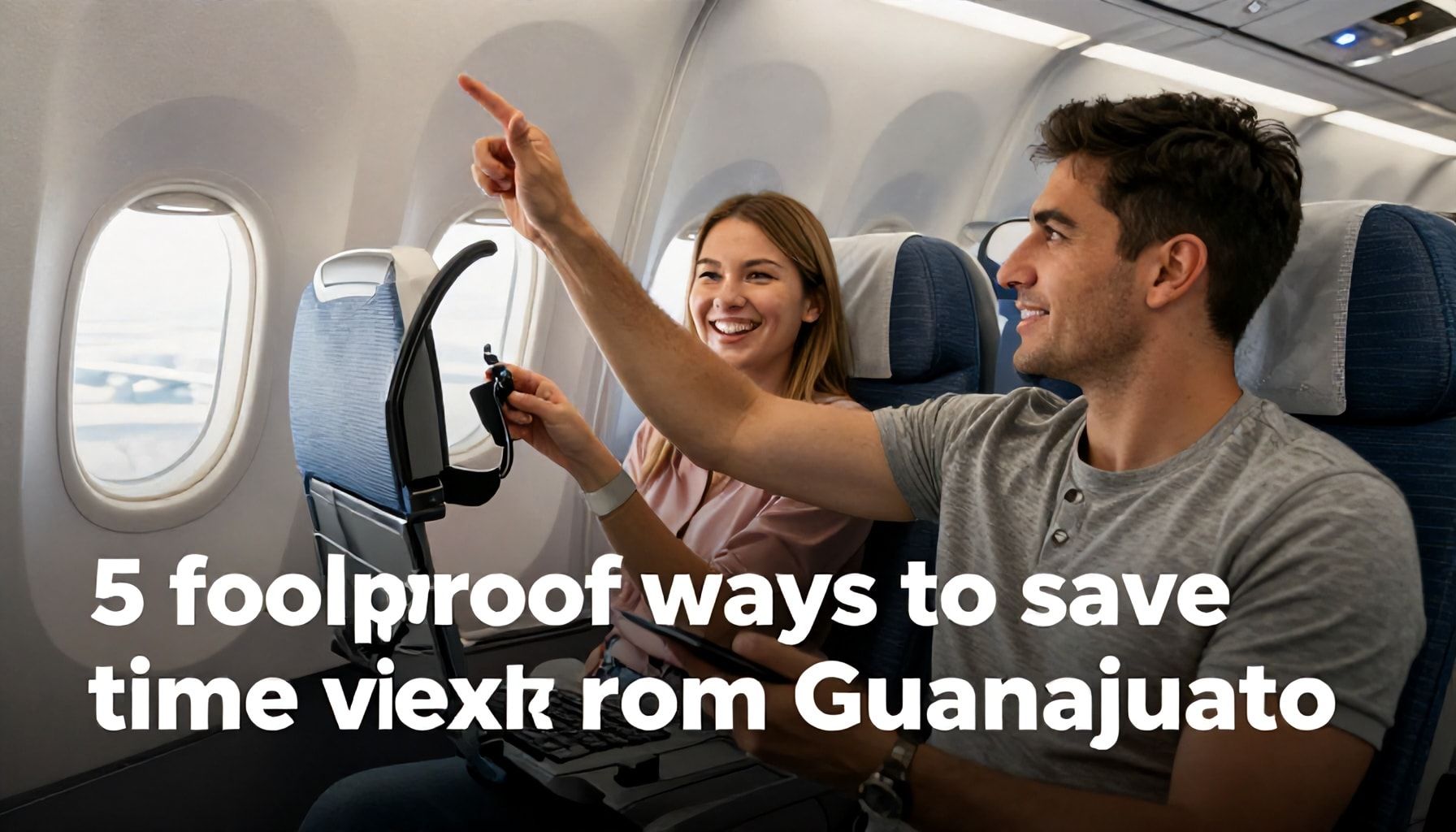 5 formas infalibles de ahorrar tiempo en tu próximo vuelo desde Guanajuato*