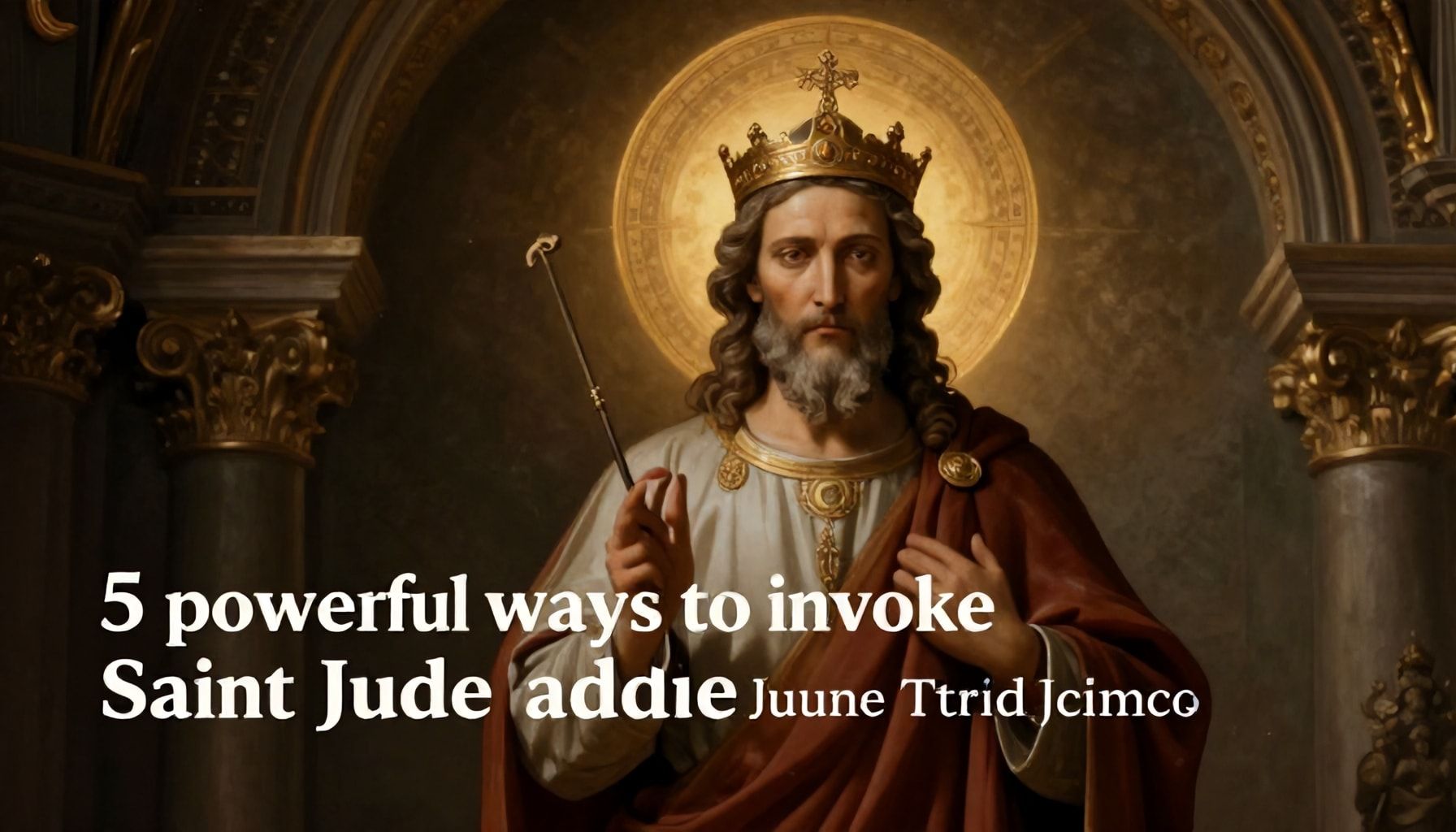 5 formas poderosas de invocar a San Judas Tadeo en momentos de crisis*