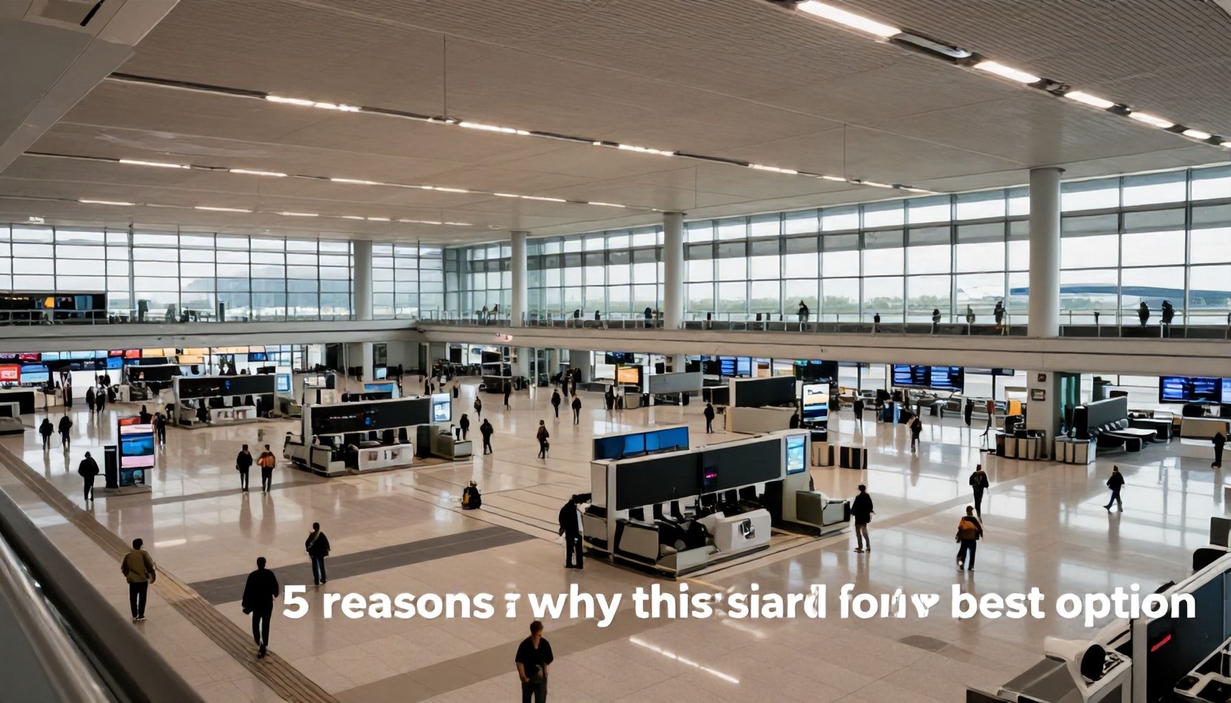 5 razones por las que este aeropuerto es tu mejor opción*