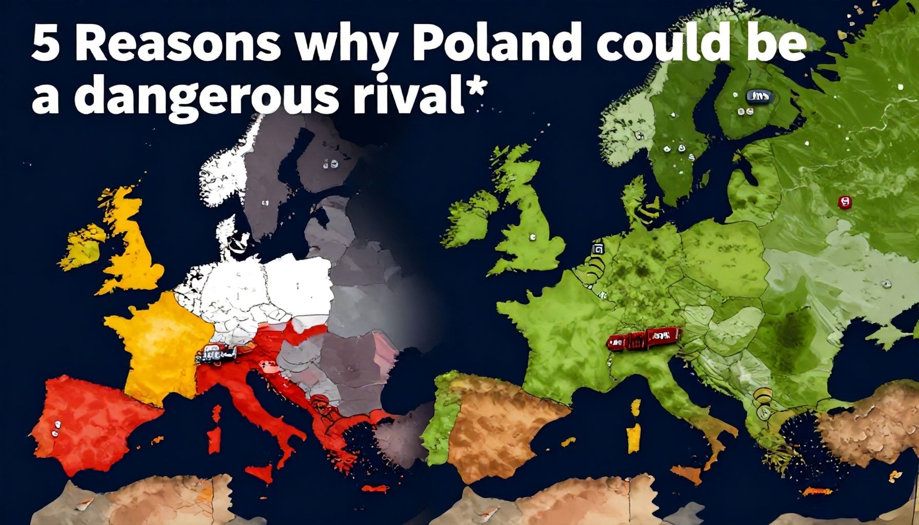5 razones por las que Polonia podría ser un rival peligroso*