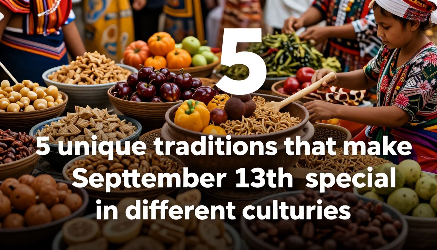 5 tradiciones únicas que hacen especial al 13 de septiembre en diferentes culturas*