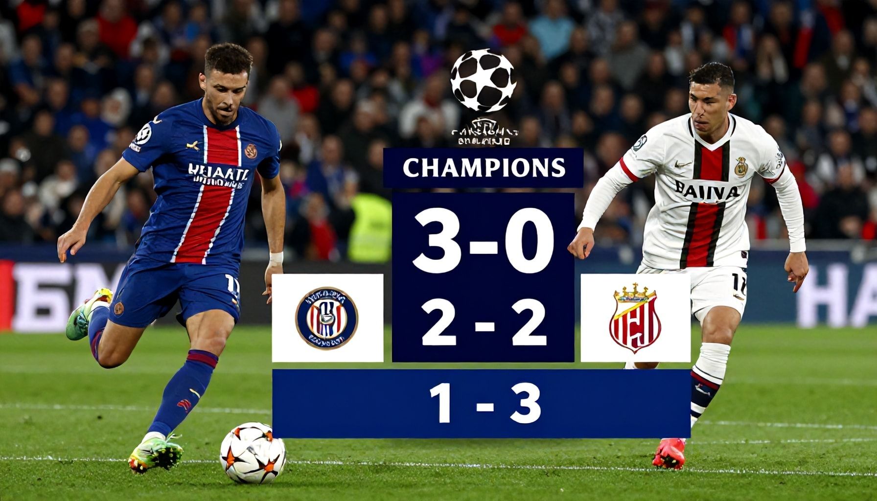 Así influye la presión de la Champions en el rendimiento de ambos equipos*