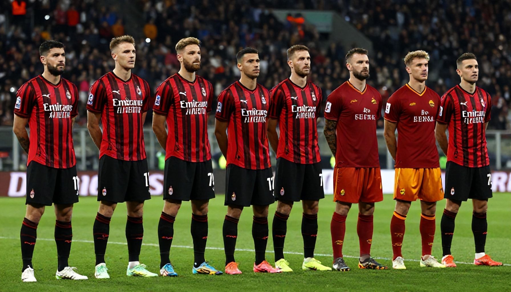 Cómo alinear al AC Milan para dominar a la AS Roma*