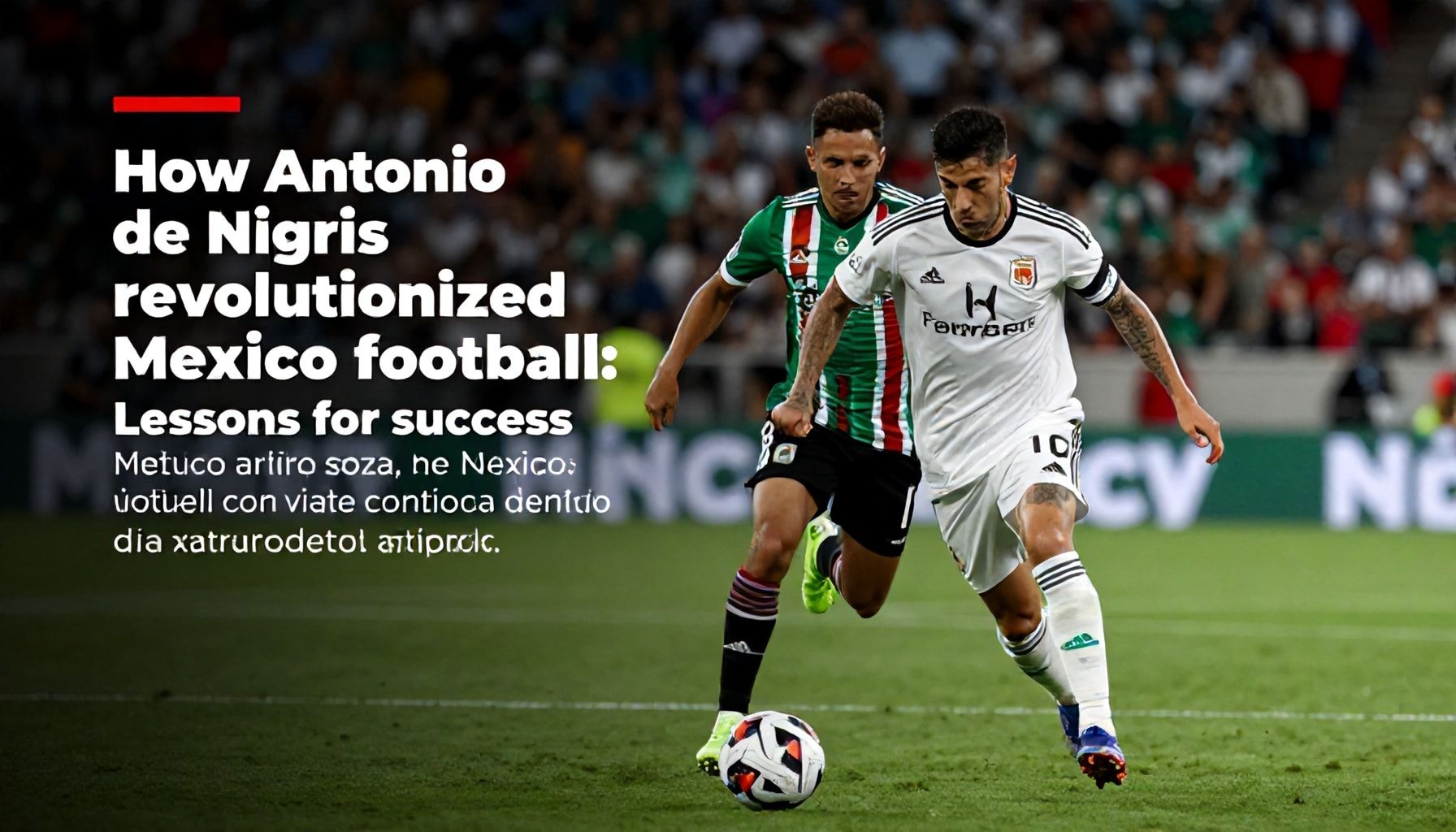 Cómo Antonio de Nigris revolucionó el fútbol mexicano: Lecciones para el éxito*