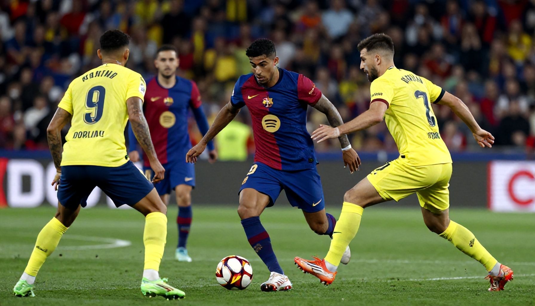 Cómo Barcelona puede asegurar la victoria contra Villarreal*