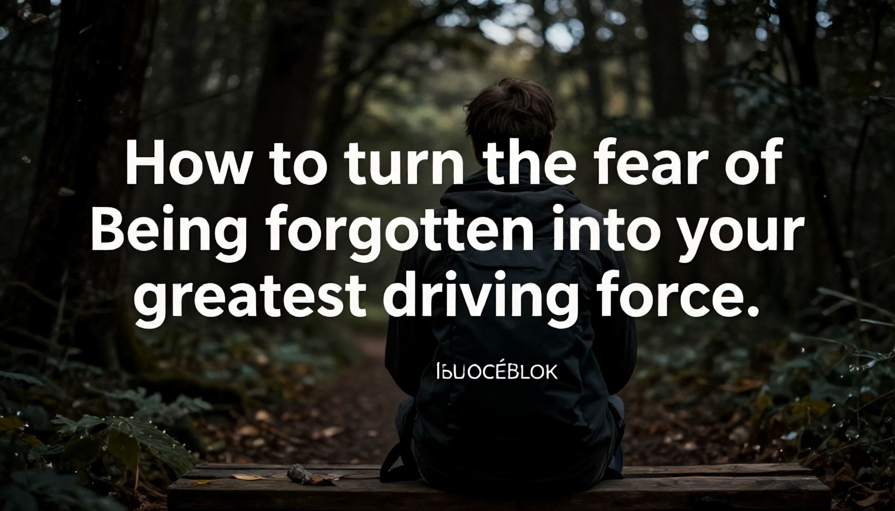 Cómo convertir el miedo a ser olvidado en tu mayor fuerza motriz*
