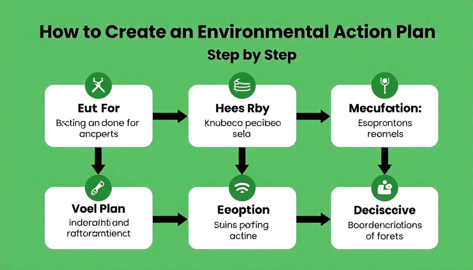 Cómo crear un plan de acción ambiental paso a paso*