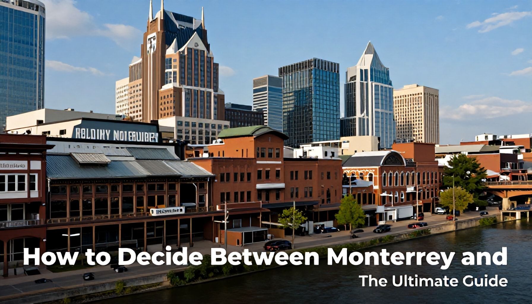Cómo decidir entre Monterrey y Nashville: La guía definitiva*