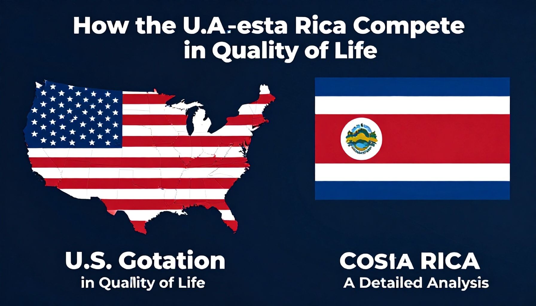Cómo EE.UU. y Costa Rica compiten en calidad de vida: Un análisis detallado*