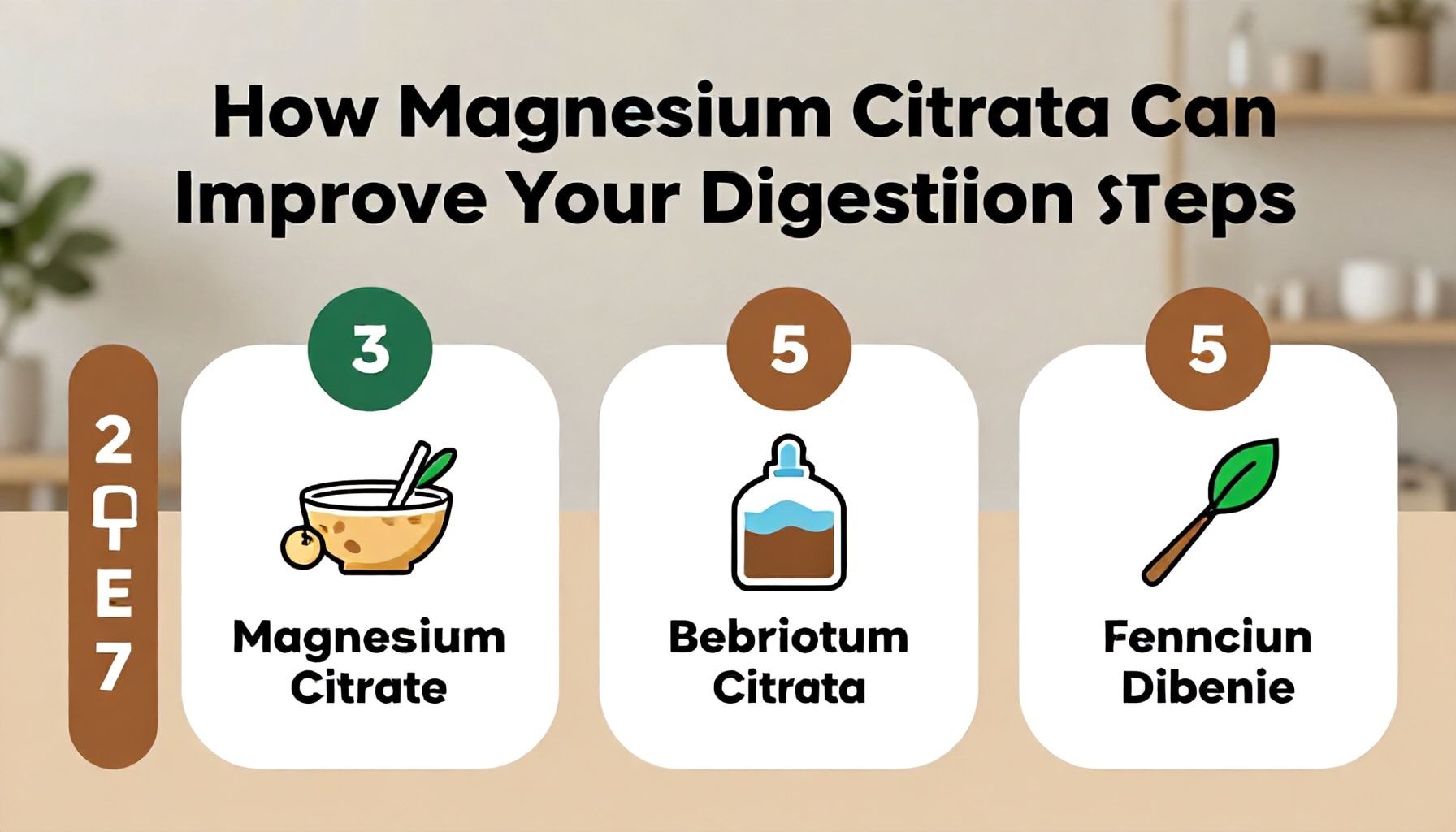 Cómo el citrato de magnesio puede mejorar tu digestión en 3 pasos*