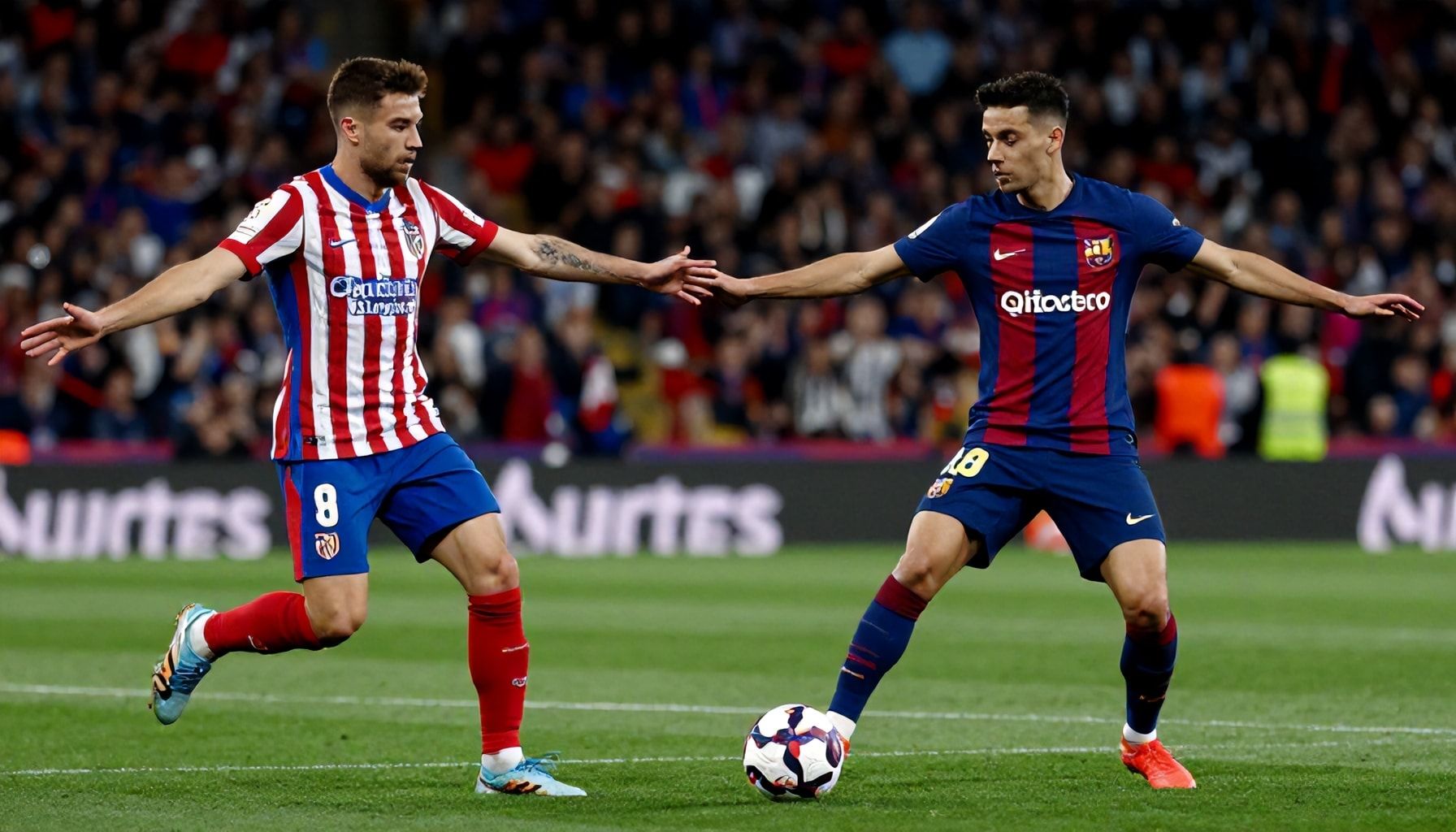 Cómo el Clásico Atlético Madrid vs. Barcelona define la rivalidad en el fútbol español*