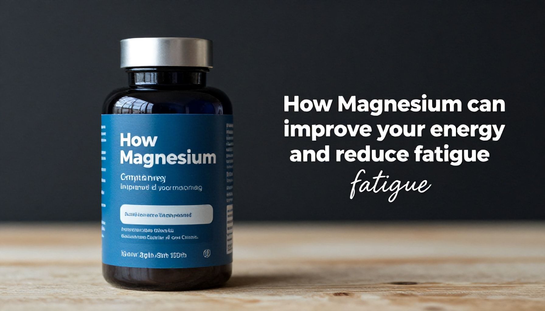 Cómo el magnesio puede mejorar tu energía y reducir el cansancio*