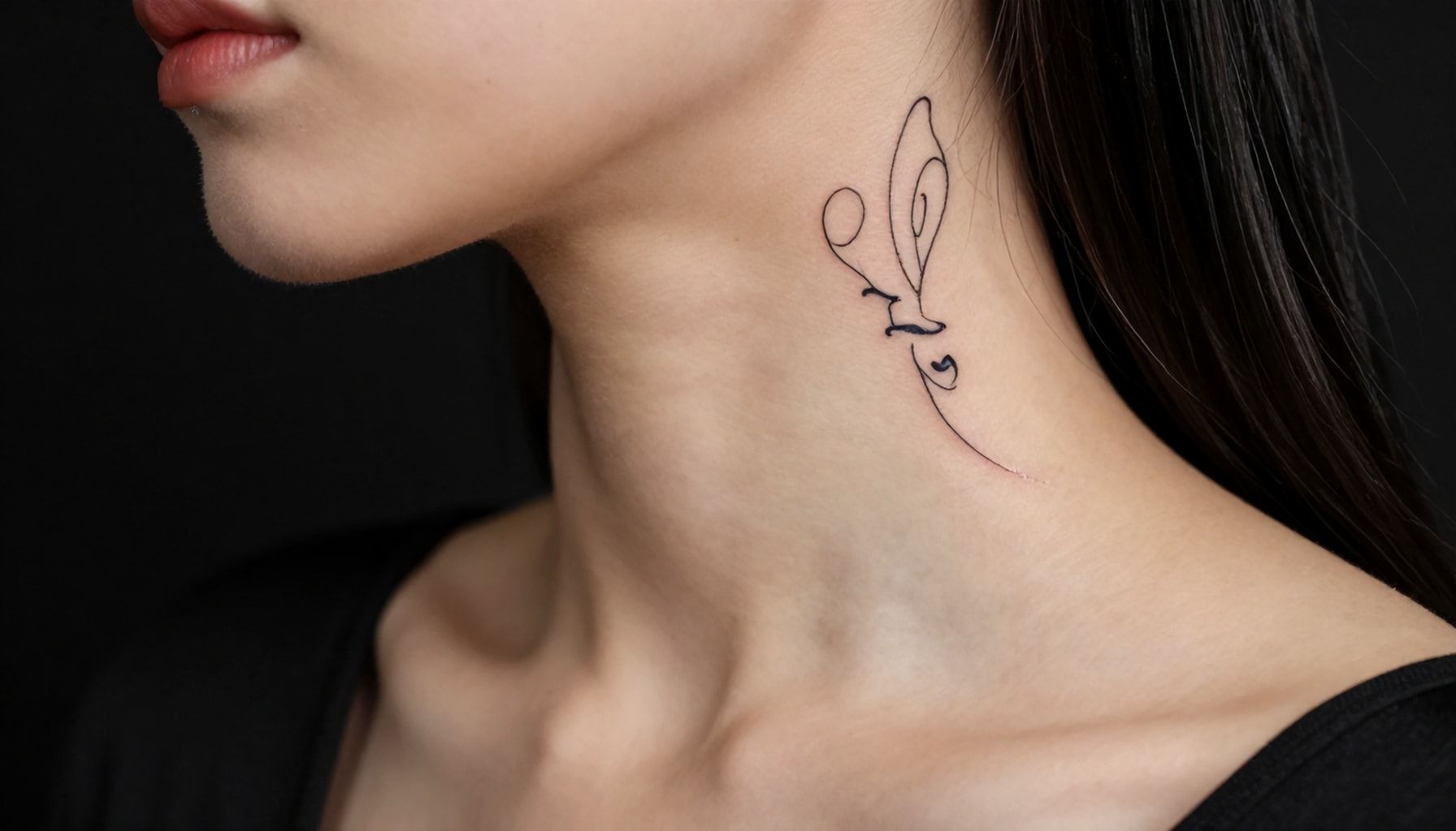 Cómo elegir un tatuaje en el cuello que combine elegancia y discreción*