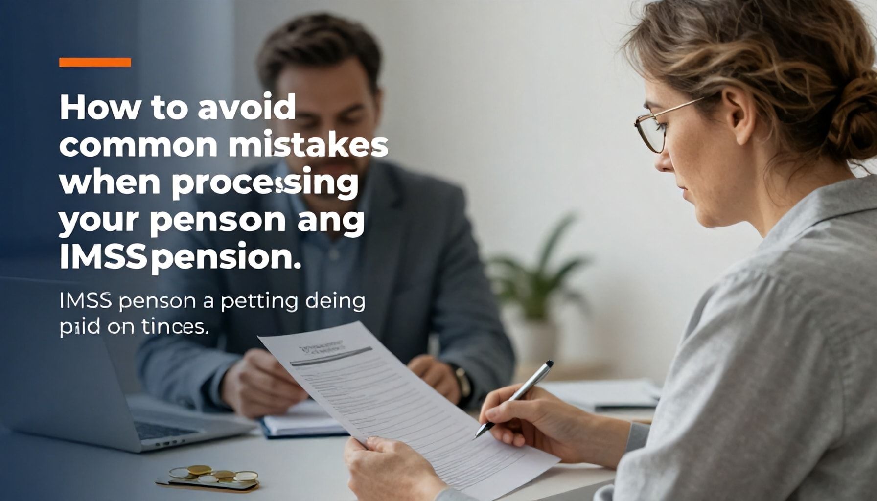 Cómo evitar errores comunes al tramitar tu pensión IMSS y cobrar a tiempo*