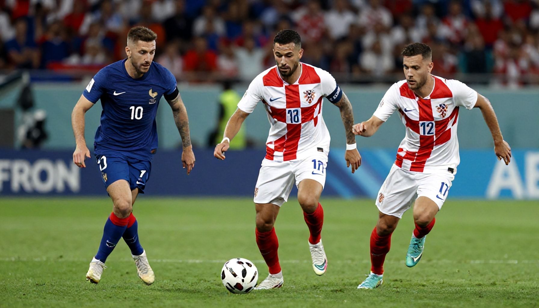 Cómo Francia puede dominar a Croacia con su juego de posesión*
