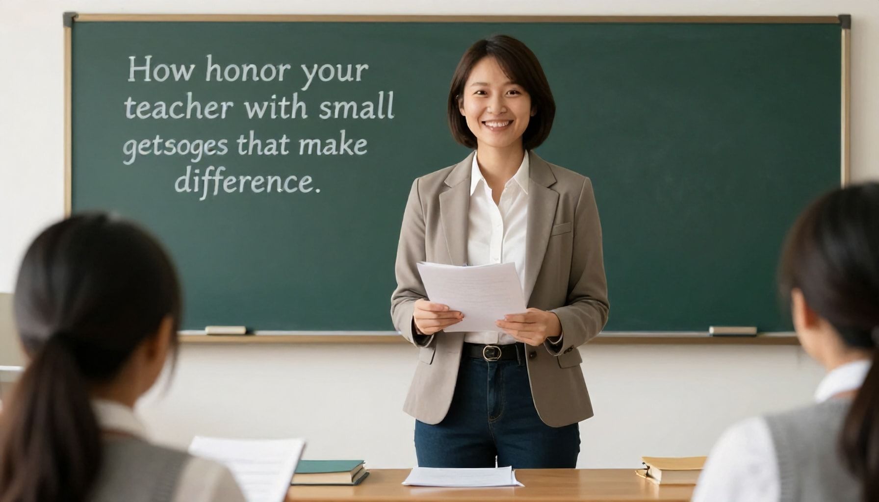 Cómo honrar a tu maestro con pequeños gestos que marcan la diferencia*