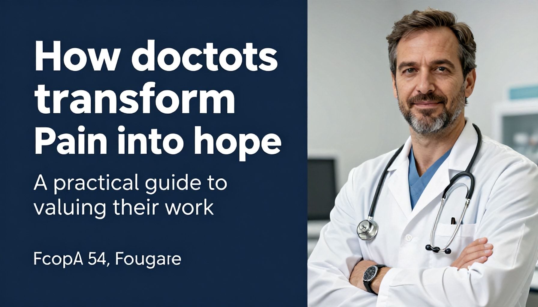 Cómo los médicos transforman el dolor en esperanza: Guía práctica para valorar su labor*