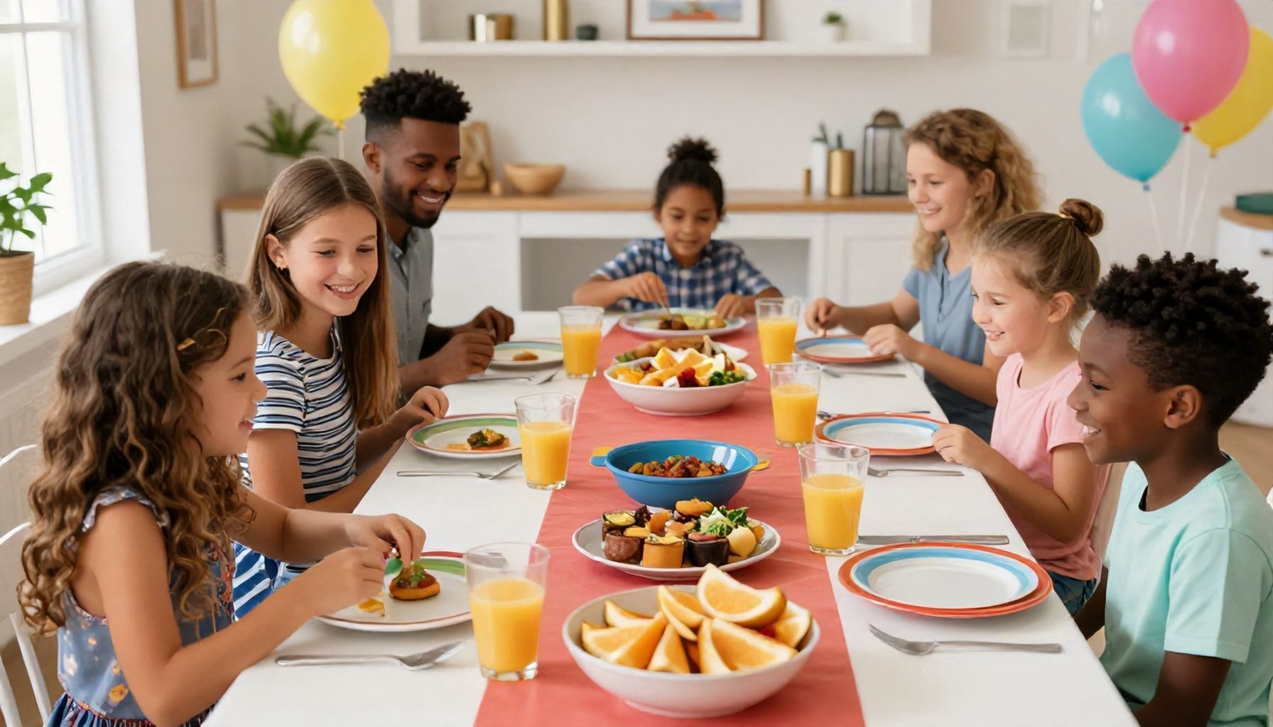 Cómo organizar una fiesta temática que los niños amarán (¡sin estrés!)*