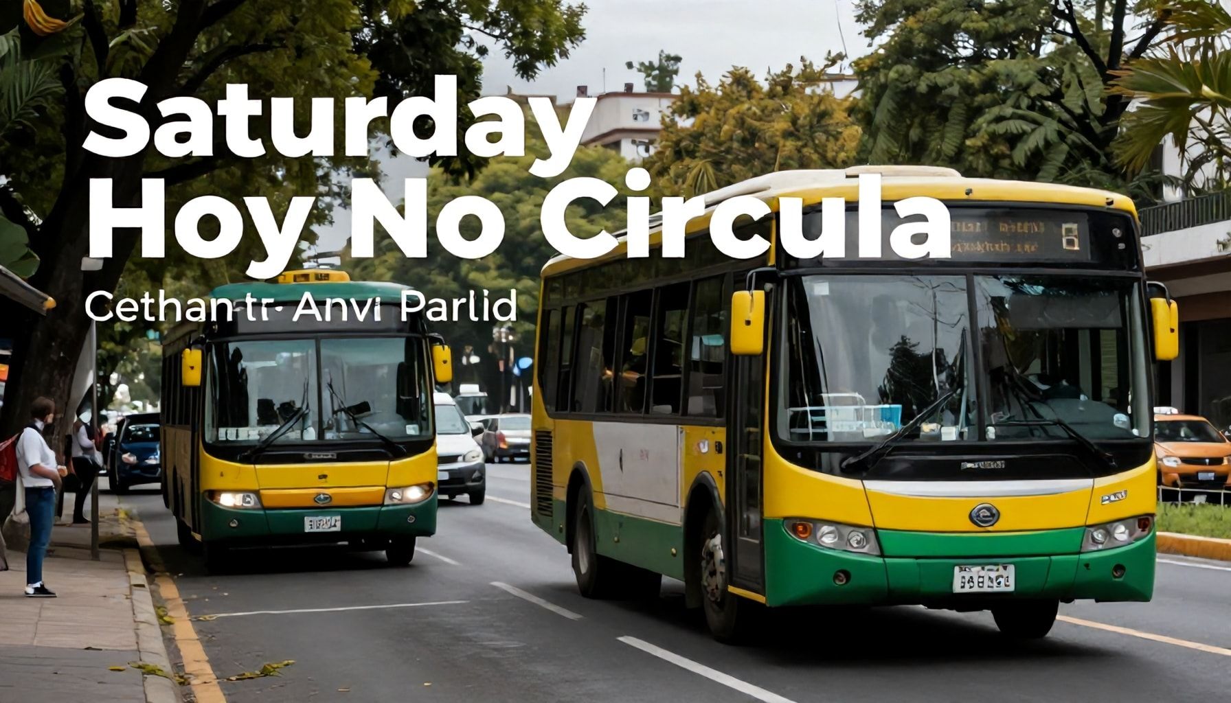 Cómo planificar tus viajes y ahorrar tiempo con el Hoy No Circula Sabatino*