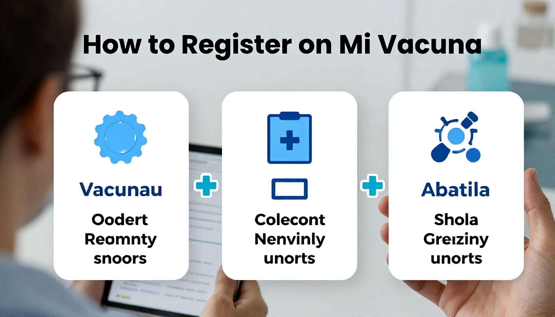 Cómo registrarte en Mi Vacuna en solo 5 pasos*
