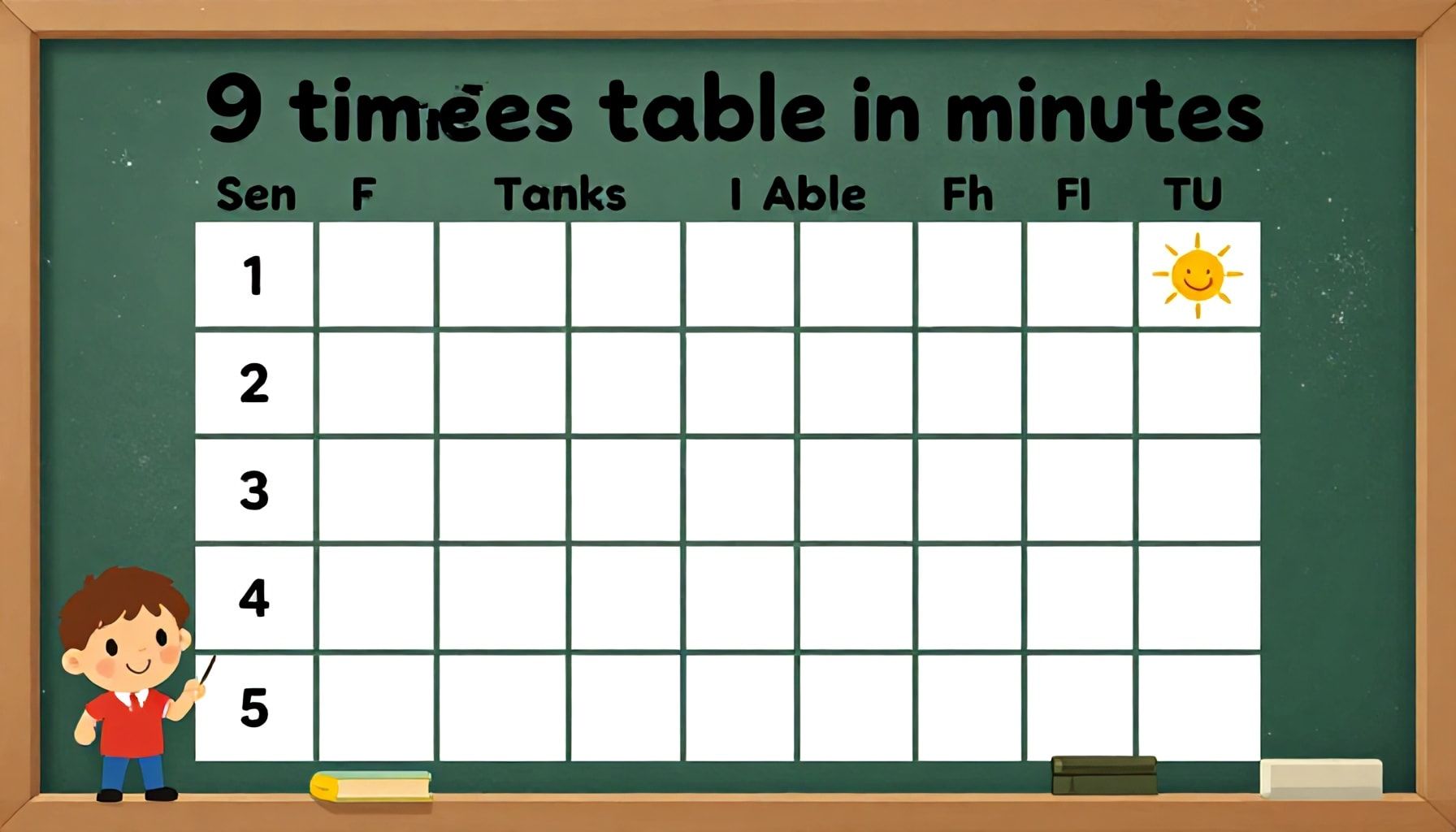 Descubre el método infalible para dominar la tabla del 9 en minutos*
