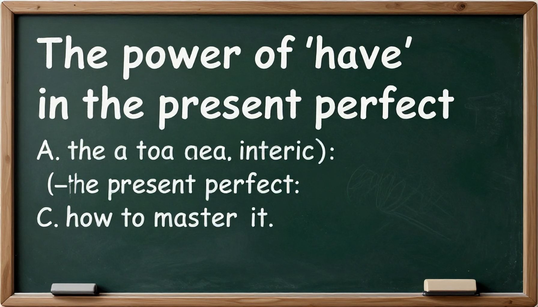 El poder de 'has' en el presente perfecto: cómo dominarlo*