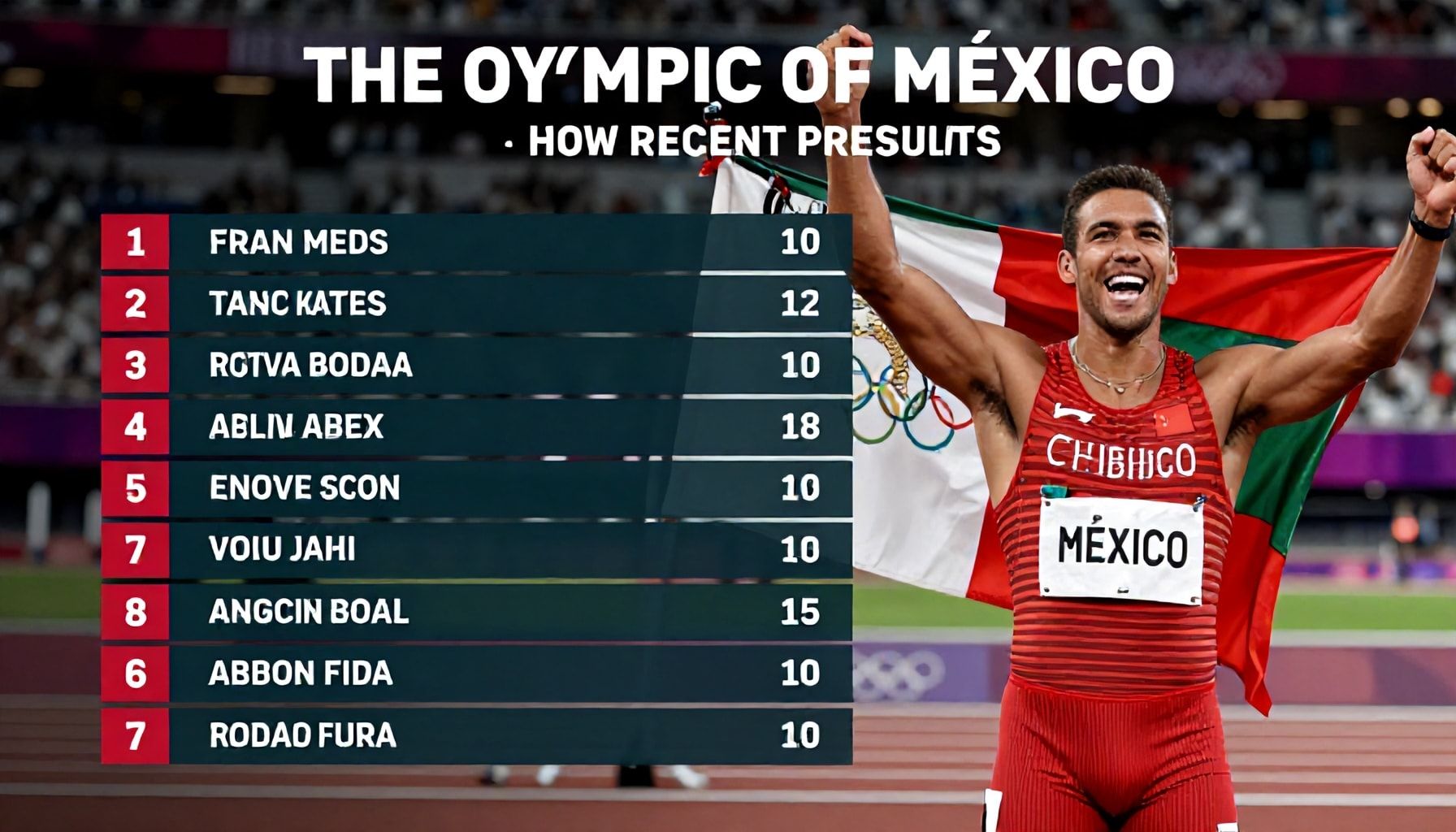 El programa olímpico de México: Cómo los resultados recientes impulsan la proyección deportiva*