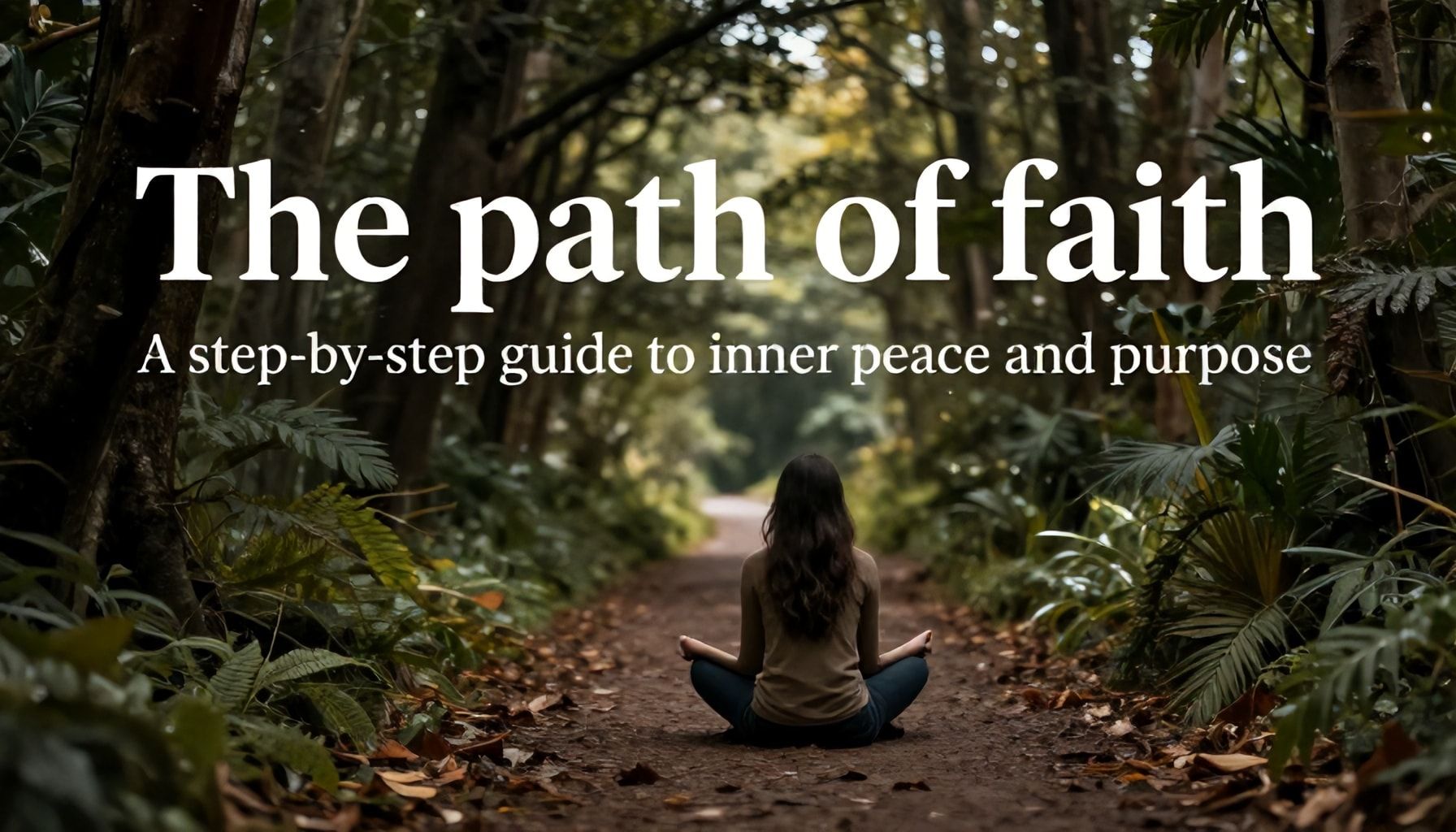 El sendero de la fe: Un paso a paso hacia la paz interior y el propósito*