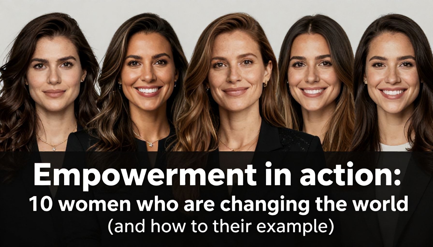 Empoderamiento en acción: 10 mujeres que están cambiando el mundo (y cómo seguir su ejemplo)*