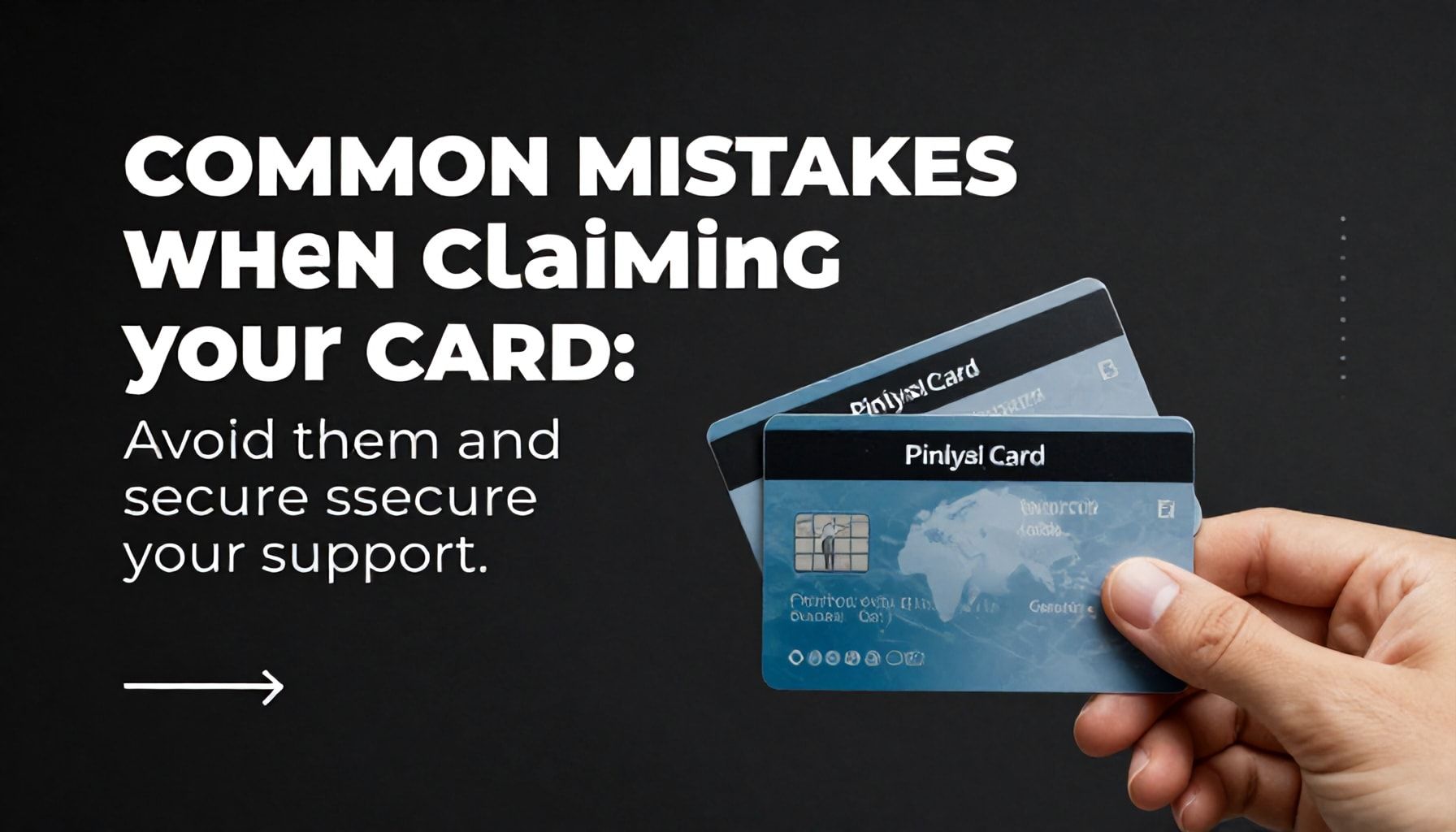 Errores comunes al reclamar tu tarjeta: Evítalos y asegura tu apoyo*