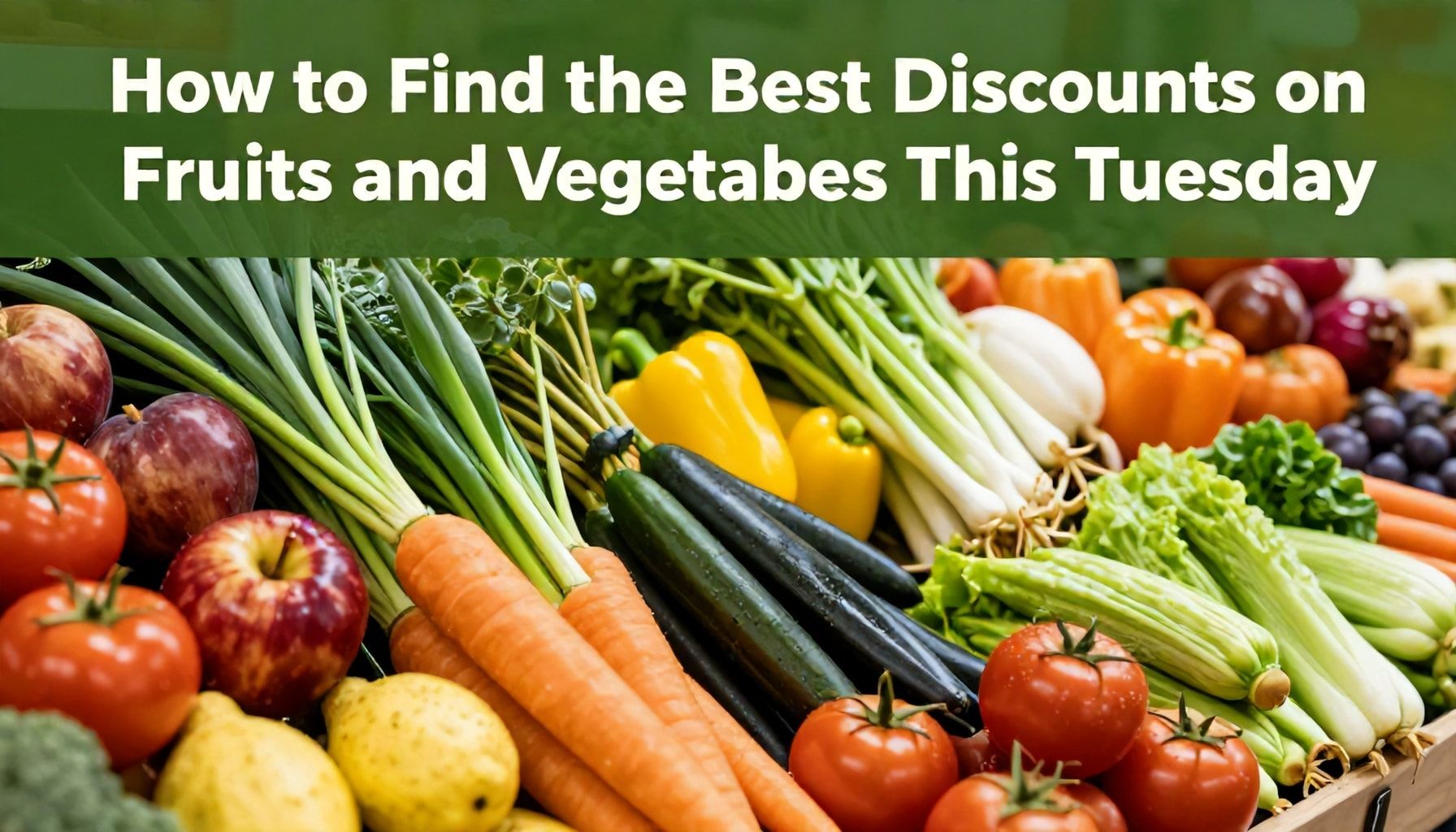 Guía paso a paso: Cómo encontrar los mejores descuentos en frutas y verduras este martes*