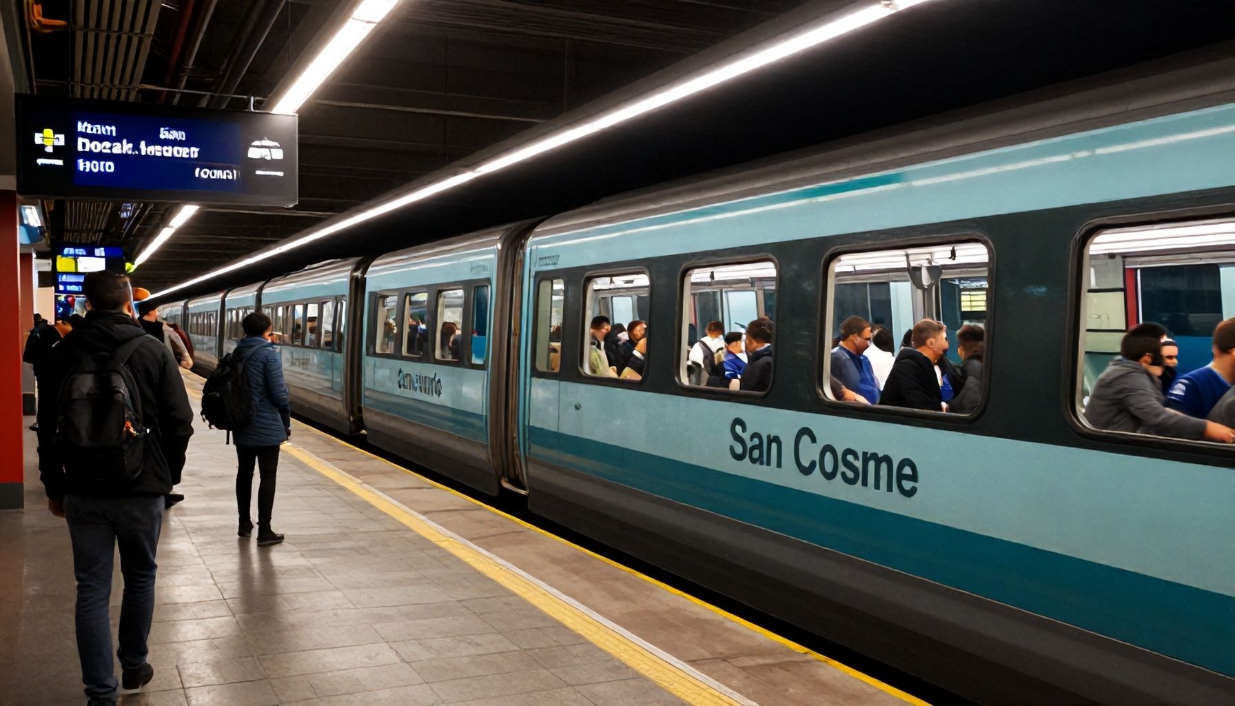 Guía práctica: Cómo evitar las horas pico en el Metro San Cosme*