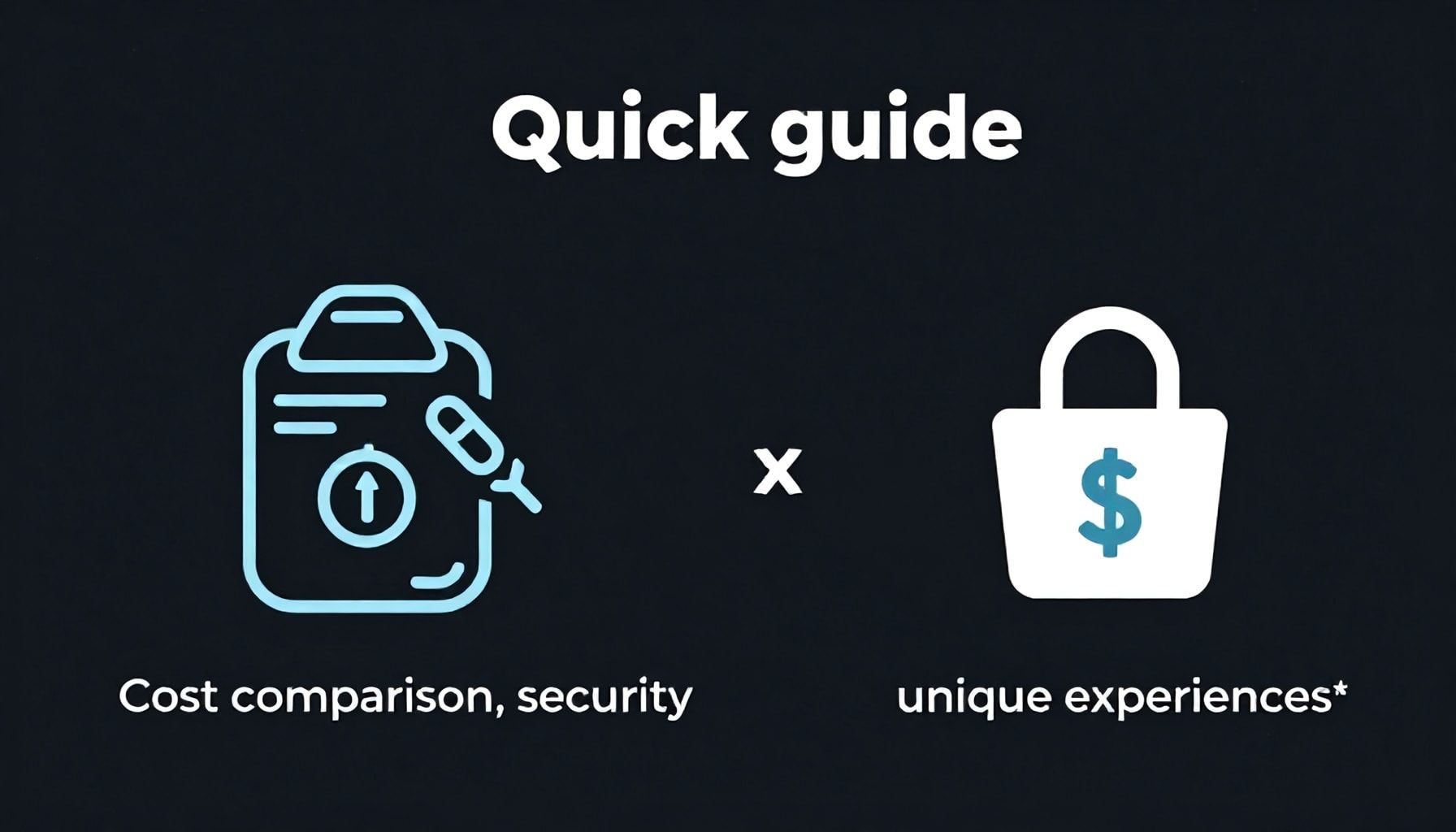 Guía rápida: Comparación de costos, seguridad y experiencias únicas*