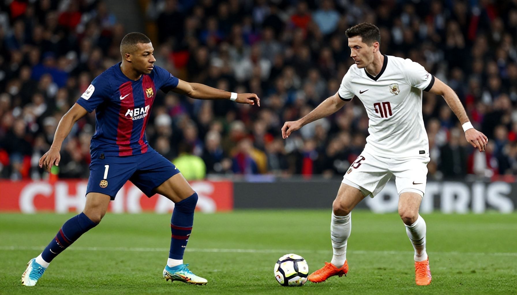La verdad oculta sobre el duelo entre Mbappé y Lewandowski*